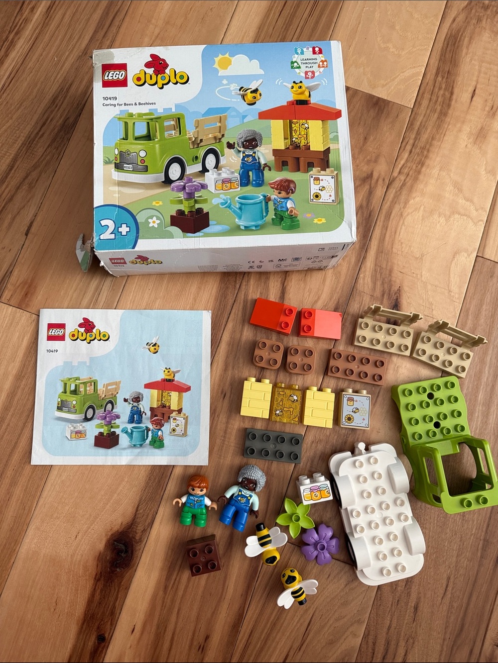 Caring for Bees & Beehives Playset (missing watering can piece)